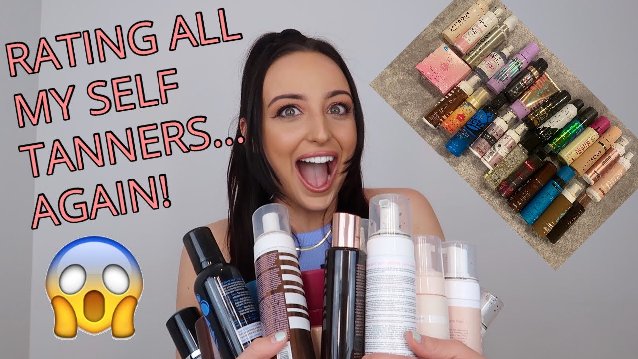 *UPDATED* RATING ALL OF MY SELF TANNERS FROM WORST TO BEST! | BALI BODY, ST. TROPEZ, LOVING TAN, ETC