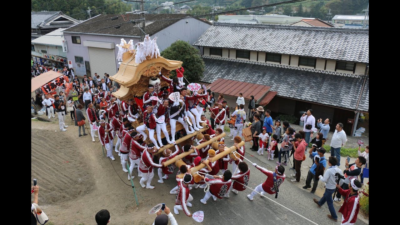 平成27年10月17日　建水分神社宮入　比叡之前坂　東板持