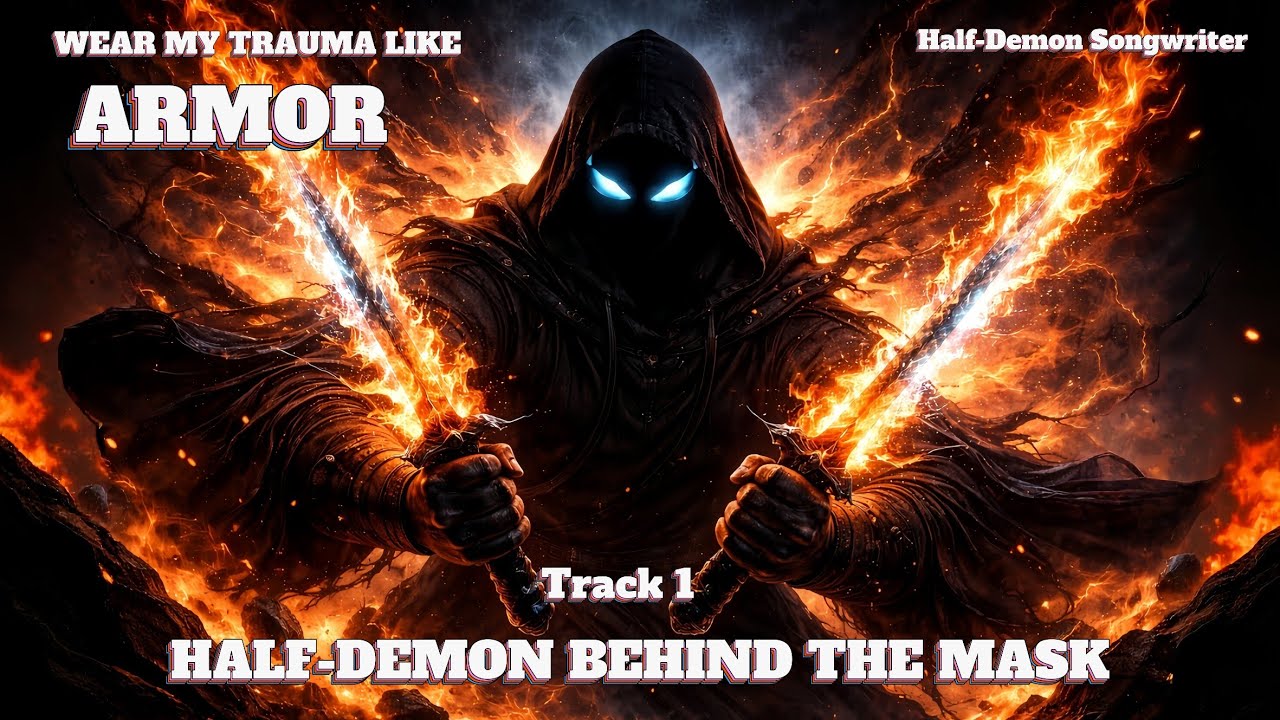 HALF-DEMON BEHIND THE MASK – Track 1 | Rock #alternativerock #rock 