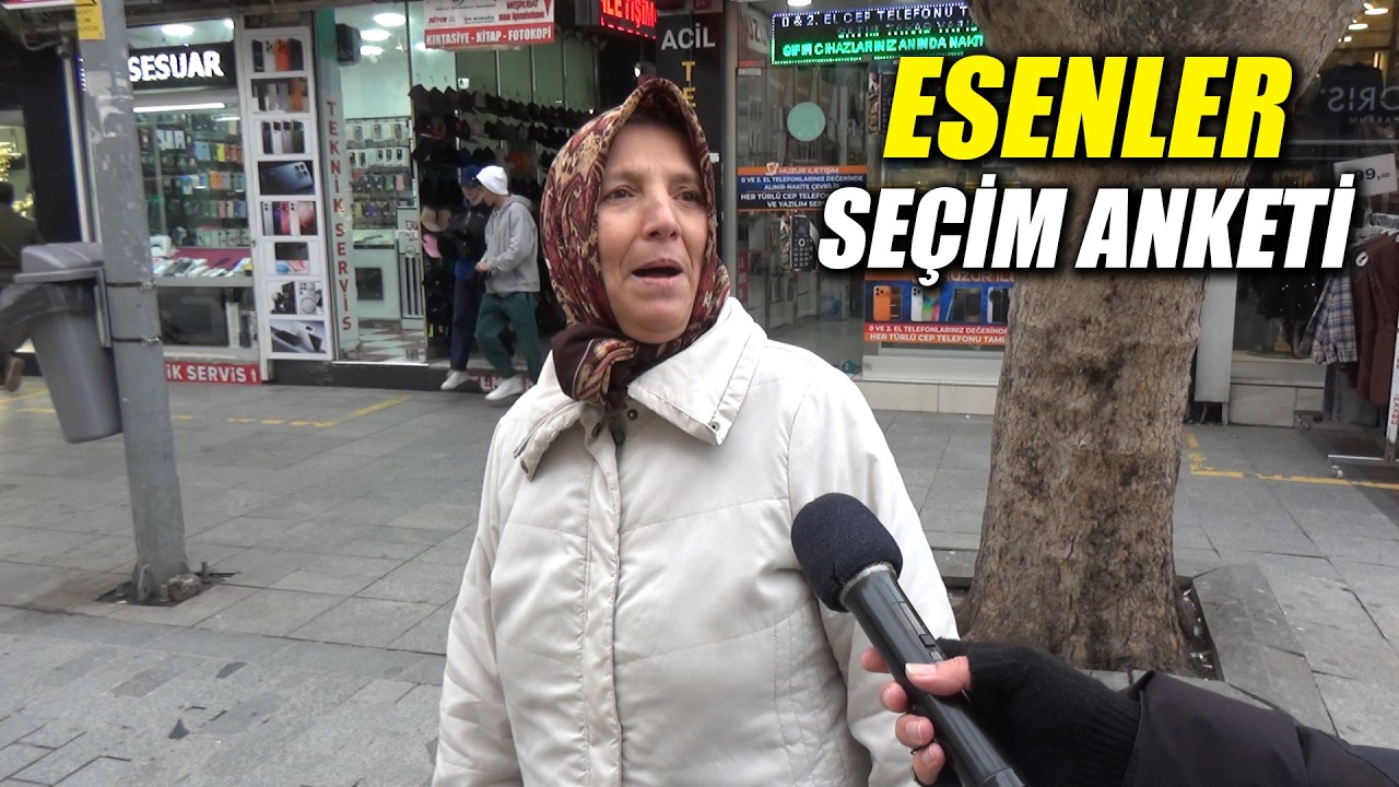 AKP KALESİ ESENLER SEÇİM ANKETİ | ÖZGÜR ÖZEL - RECEP TAYYİP ERDOĞAN