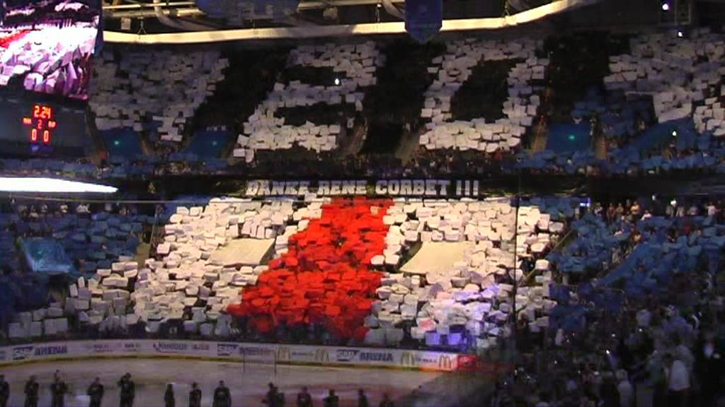 Adler Mannheim vs. Buffalo Sabres 04.10.11 Choreo 
