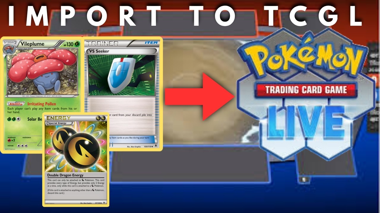 Import Expanded Decks Into TCGL in 5 Minutes or Less!