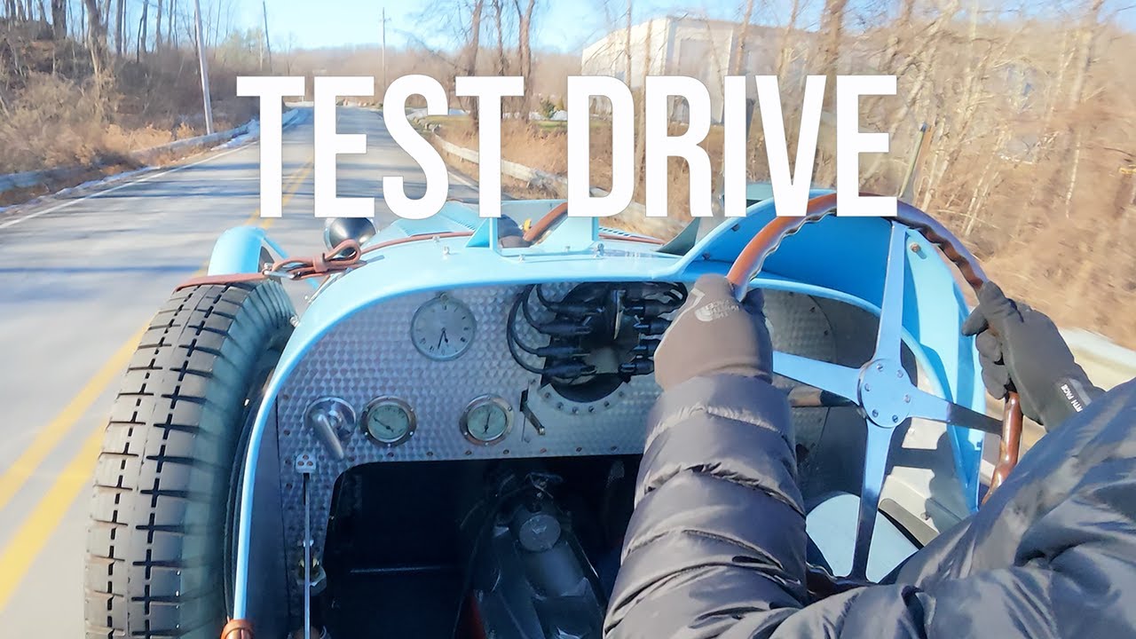 Bugatti Type 35B Re-Creation by Pur Sang | POV Test Drive