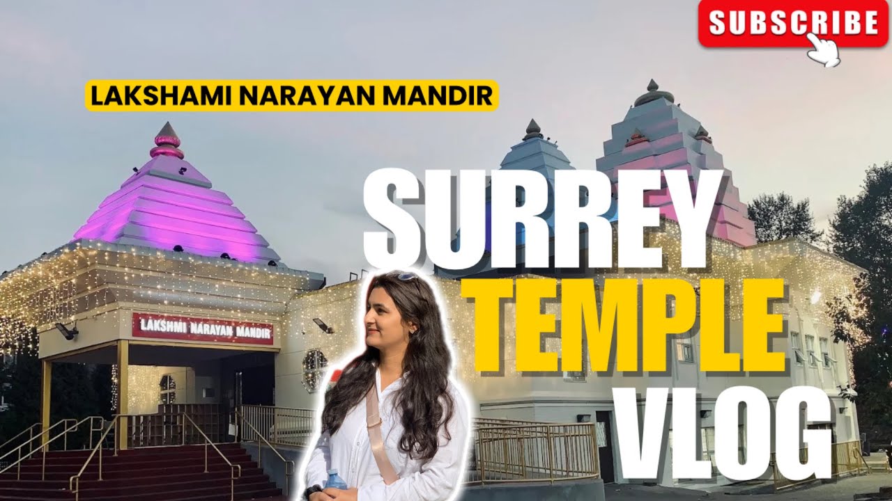 Lakshmi Narayan Mandir Surrey | New Year 2026 Vlog Mandir Darshan & Park | नई शुरुआत