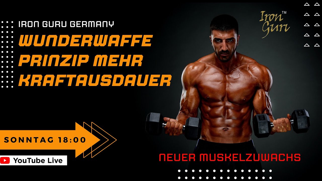 Wunderwaffe Kraftausdauer mit Wolfgang Franke 60 Jahre Bodybuilding