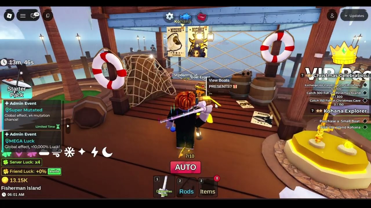 Going Fishing on Fish It in Roblox