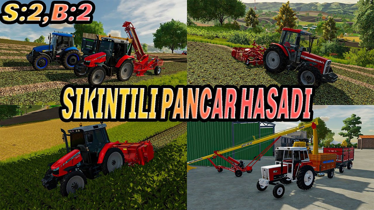 PERİŞANLIKLA DOLU PANCAR HASADI! |FS 22| |EKİN PAZARINDA KIYASIYA REKABET| |ROLEPLAY| | |S:2,B:2|