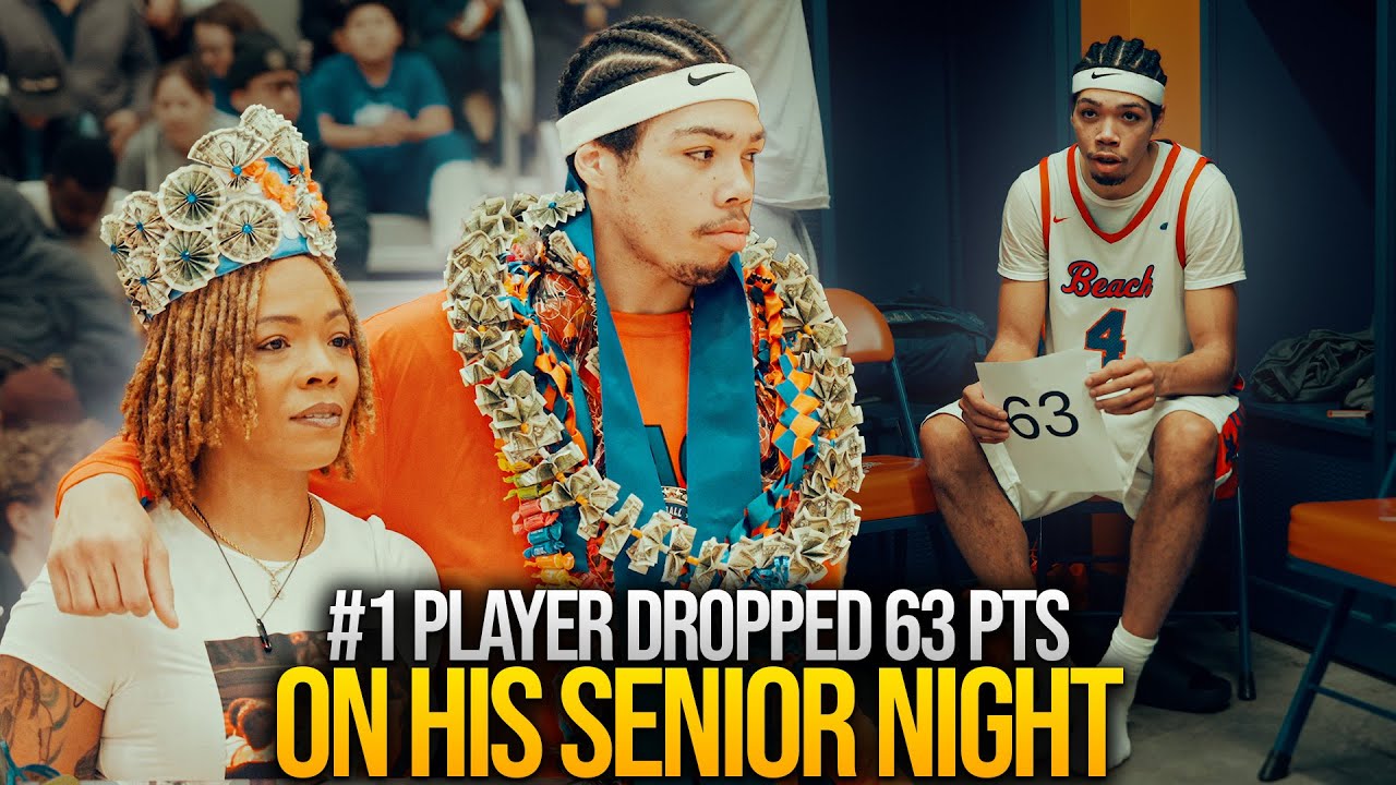 #1 Tyran Stokes DROPPED 60 F*CKING PTS On SENIOR NIGHT W/ Nate Robinson & Jamal Crawford CourtSide
