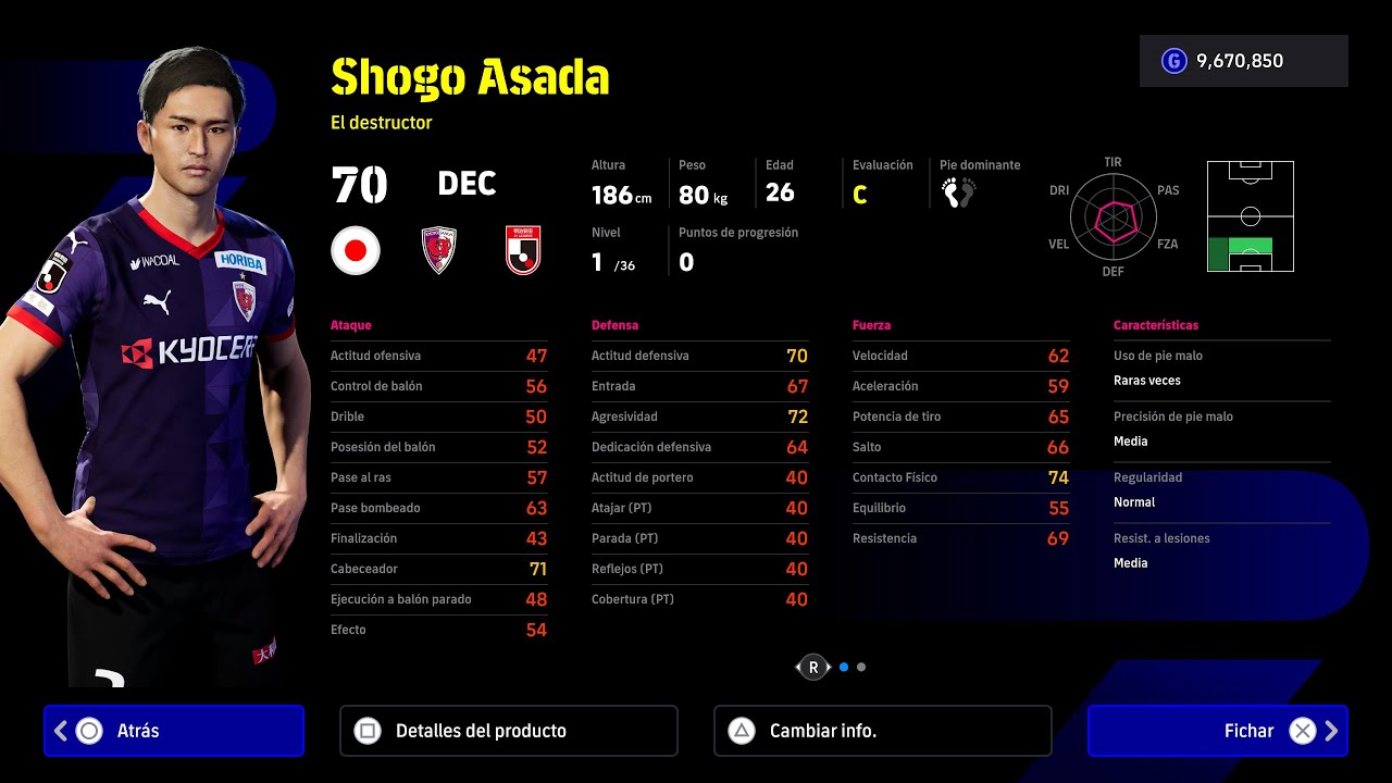 🎮🔥 eFootball 4.0.0 VERSION ALL KYOTO SANGA PLAYERS 🔥🎮