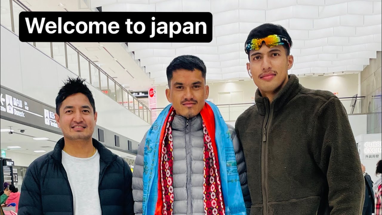 Warm welcome to Japan Sujan Dai || Rabi KC #rabikc #gandakivolleyball #bijaybasnet