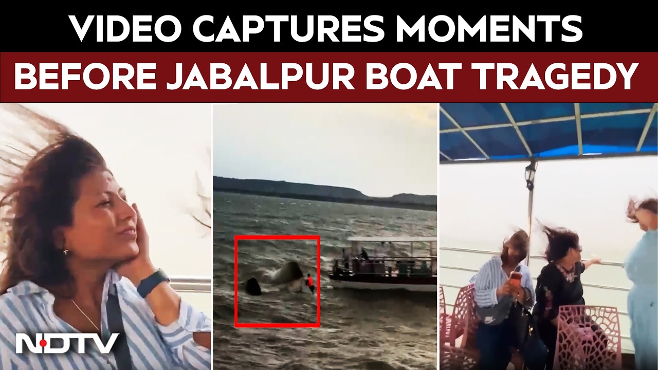On Cam: Minutes Before Jabalpur Tragedy, Passengers Seen Enjoying Cruise Ride