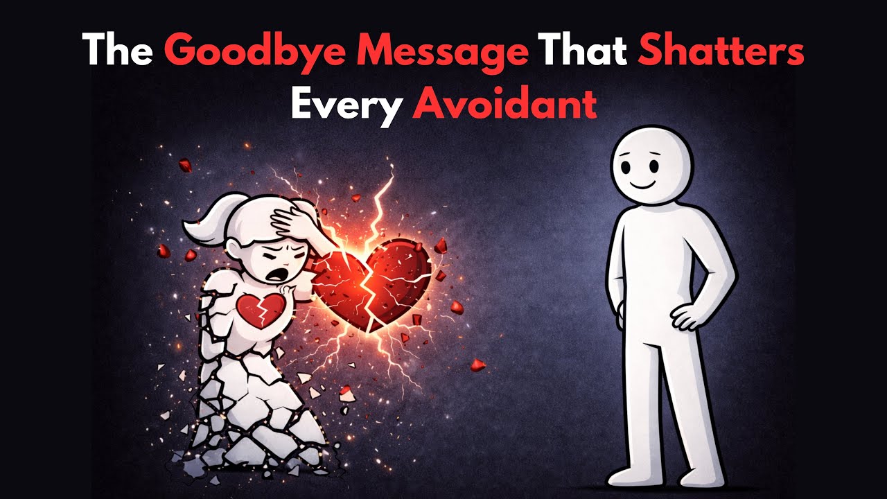 The Goodbye Message That Shatters Every Avoidant