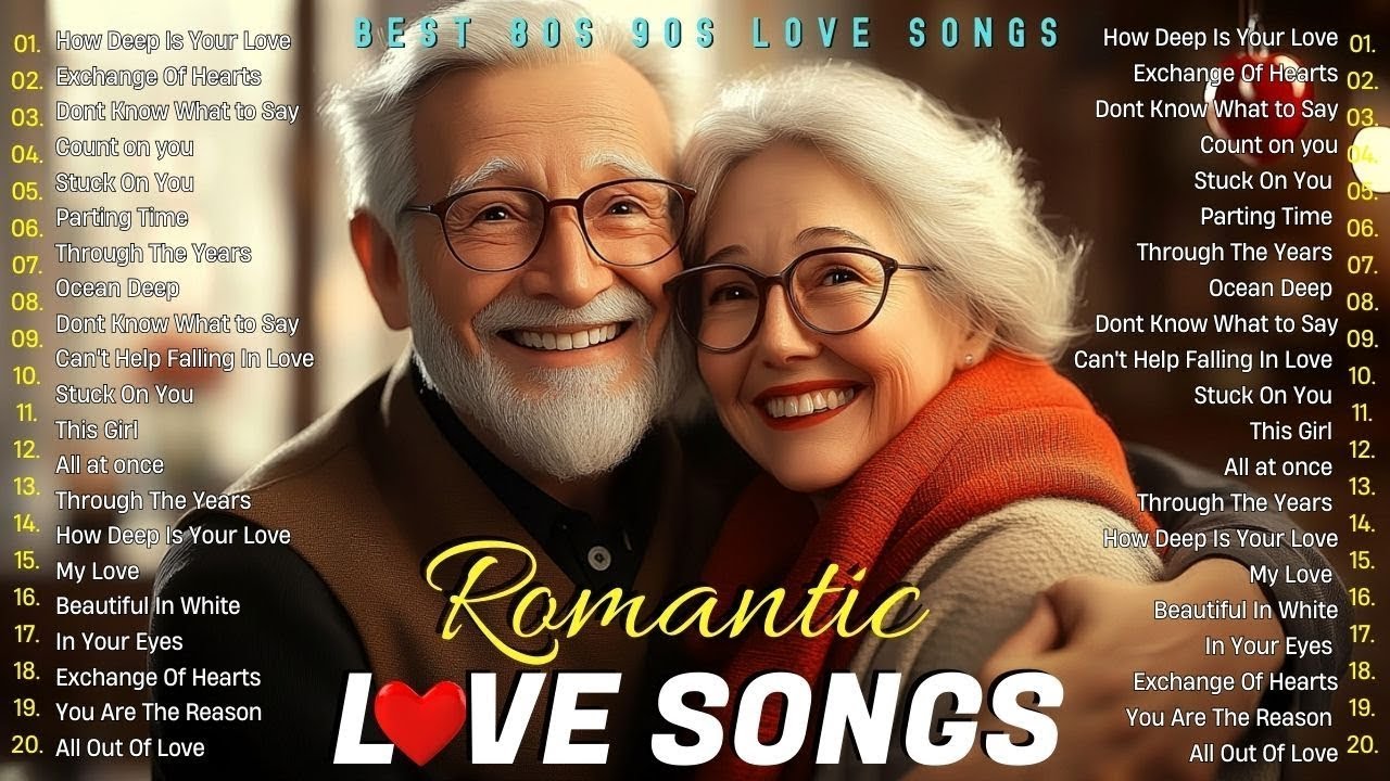 Top 50 Love Songs Playlist 2025 💖 Timeless Romantic Classic Songs of the 70s 80s 90s