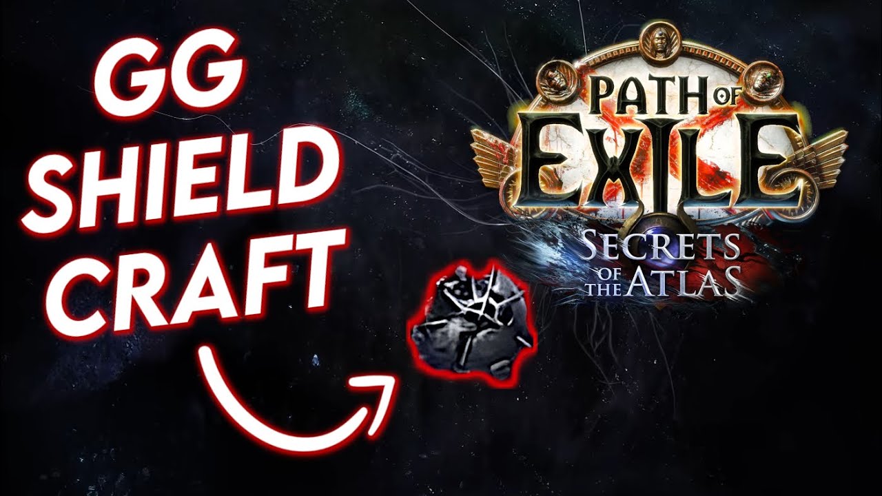 Crazy Shaper Exalt Potential - Crafting GG Spell Totem Shield | Path of Exile: Secrets of the Atlas