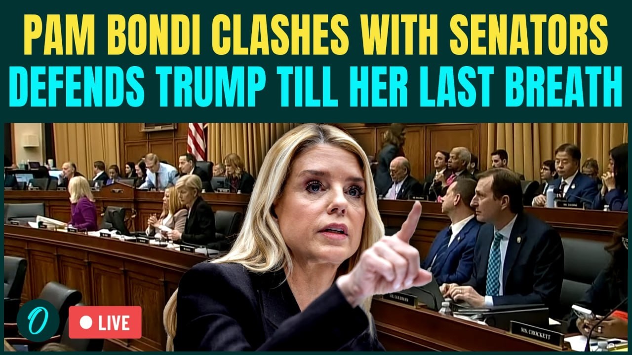 ‘Trump R*P*D Minors’ LIVE | Pam Bondi GRILLED Over Trump’s NASTY Epstein Files SECRETS | US LIVE