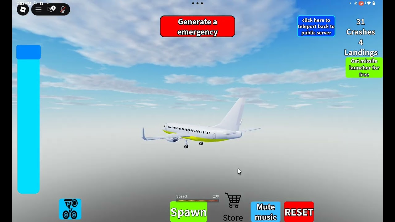 Crash or land 