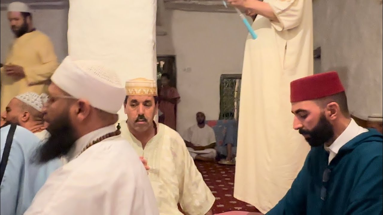 الأحتفال السنوي  القصر الكبير  زاوية شيخنا بن علال رحمة الله عليه