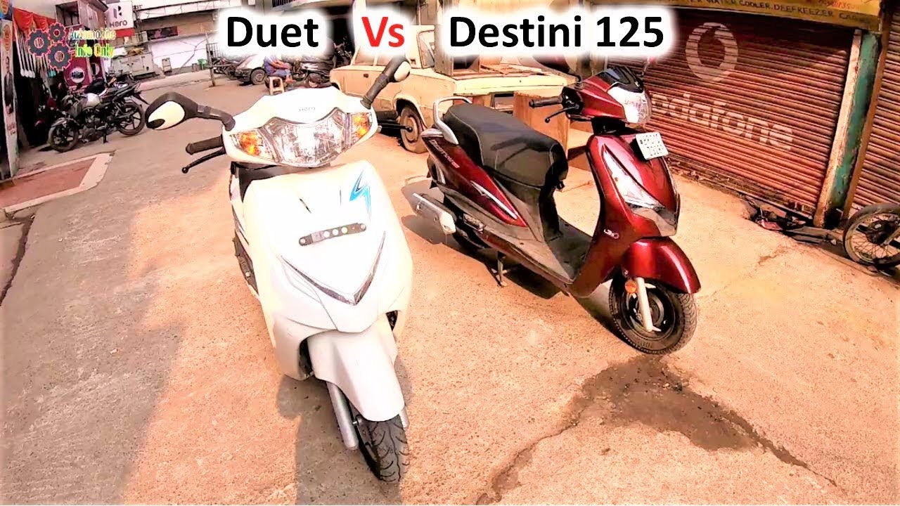 HERO Destini 125 Or Hero Duet Comparison Review