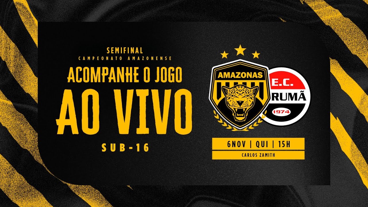 #TVOn&ccedil;aAoVivo | Amazonas x Tarum&atilde; | Campeonanto Amazonense Sub-16 (semifinal)