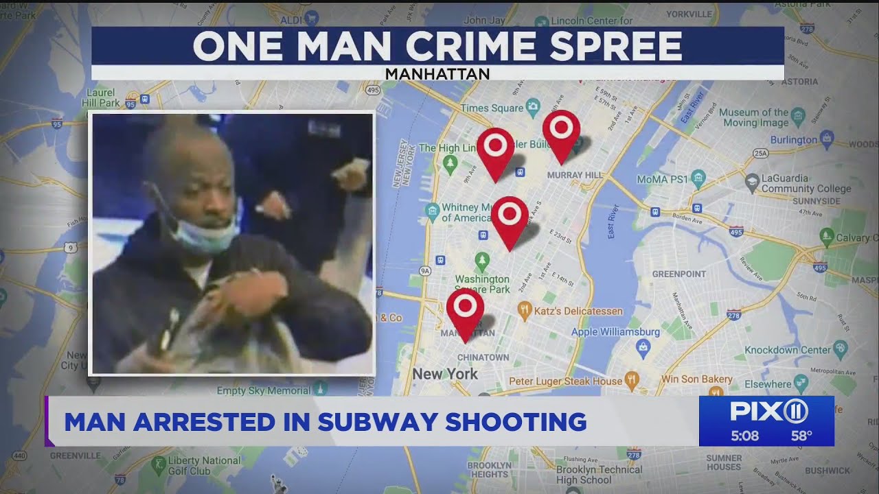 Union Square  subway shooting suspect connected to Manhattan robberies: NYPD