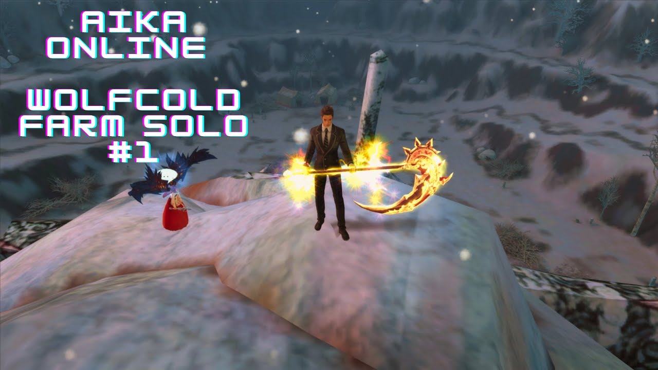 Aika online - CBM - Wolfcold farm solo #1 