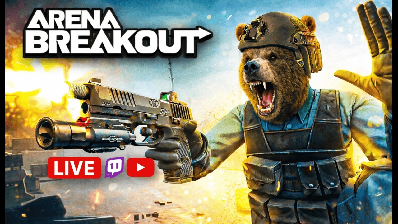 LIVE🔴 Kur bepažiūrėsi, visur Žiūrkės #15 🎮🎧 | 1440p | !dc | Arena Breakout: Infinite