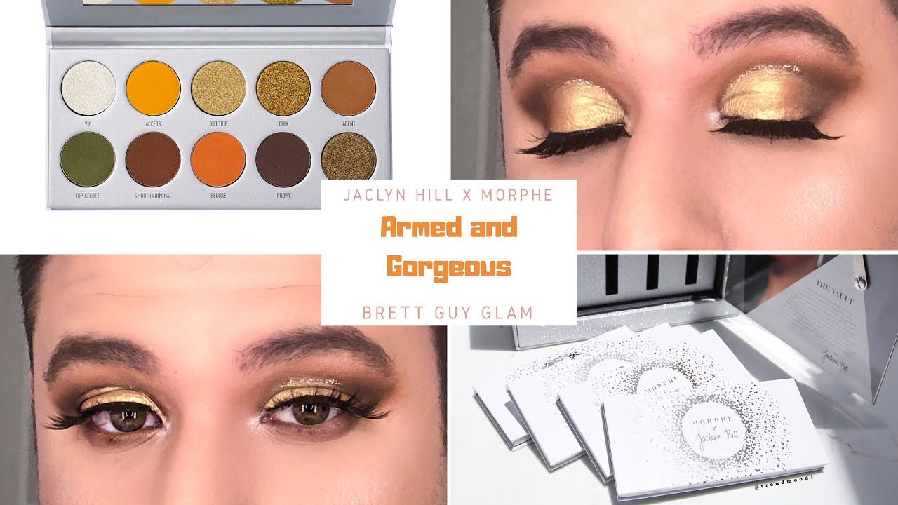 ARMED AND GORGEOUS PALETTE JACLYN HILL x MORPHE VAULT | Brett Guy Glam