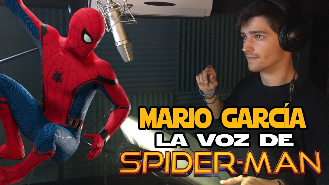 MARIO GARCÍA: La VOZ de SPIDER-MAN