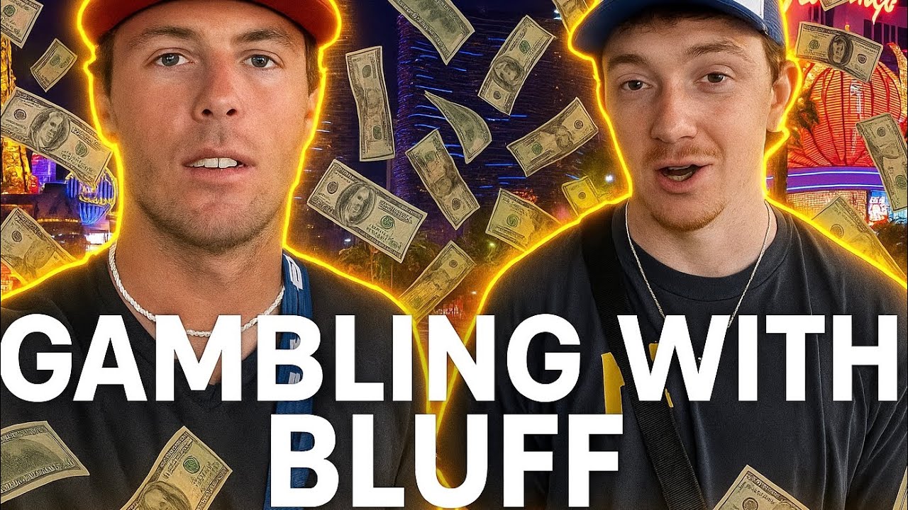 GAMBLING IN VEGAS WITH BLUFF!!!