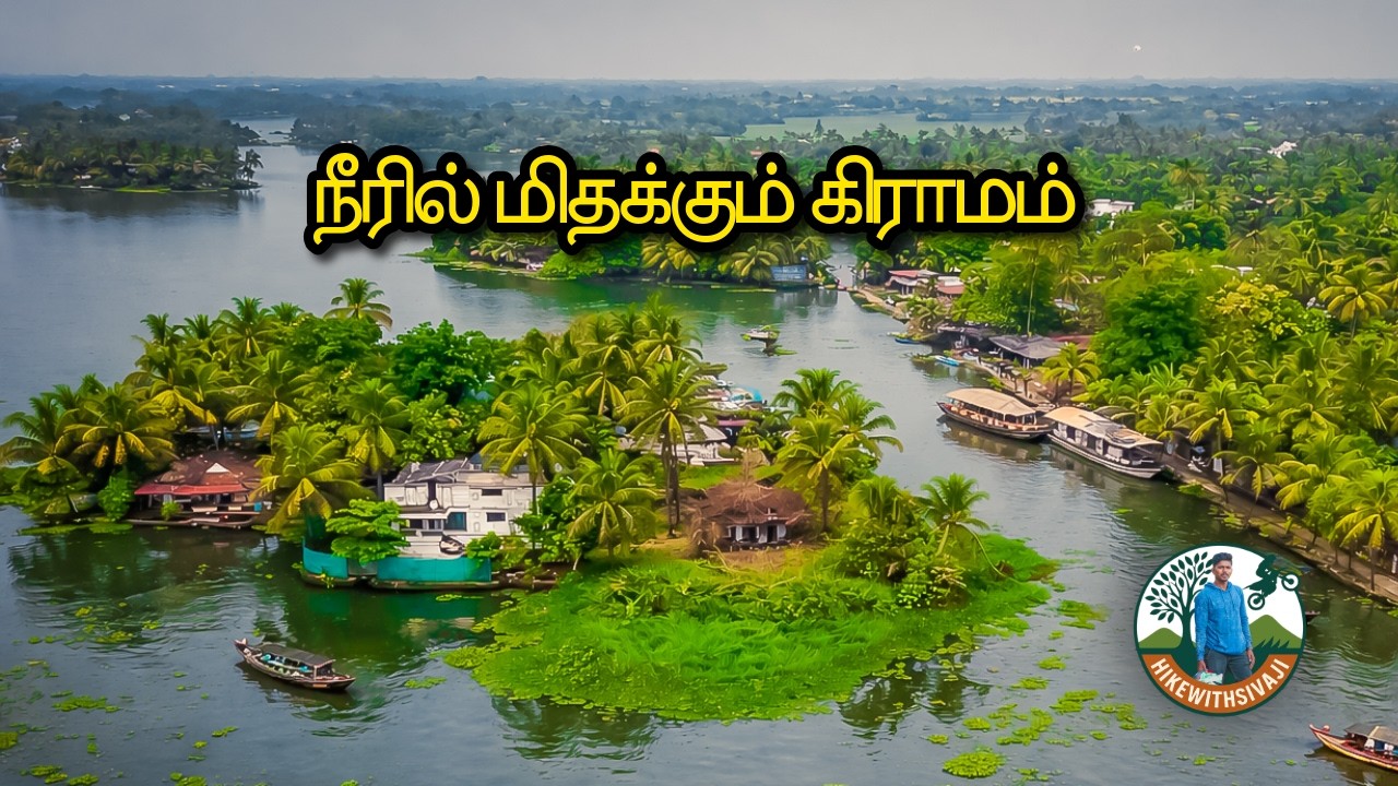 நீரில் மிதக்கும் கிராமம் | Floating Village - Alappuzha - Kuttanad | Best Village Kerala