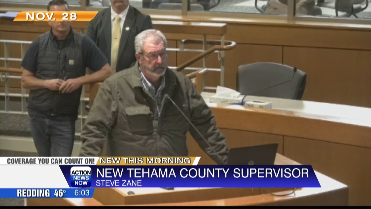 Steve Zane appointed new Tehama County District 3 supervisor