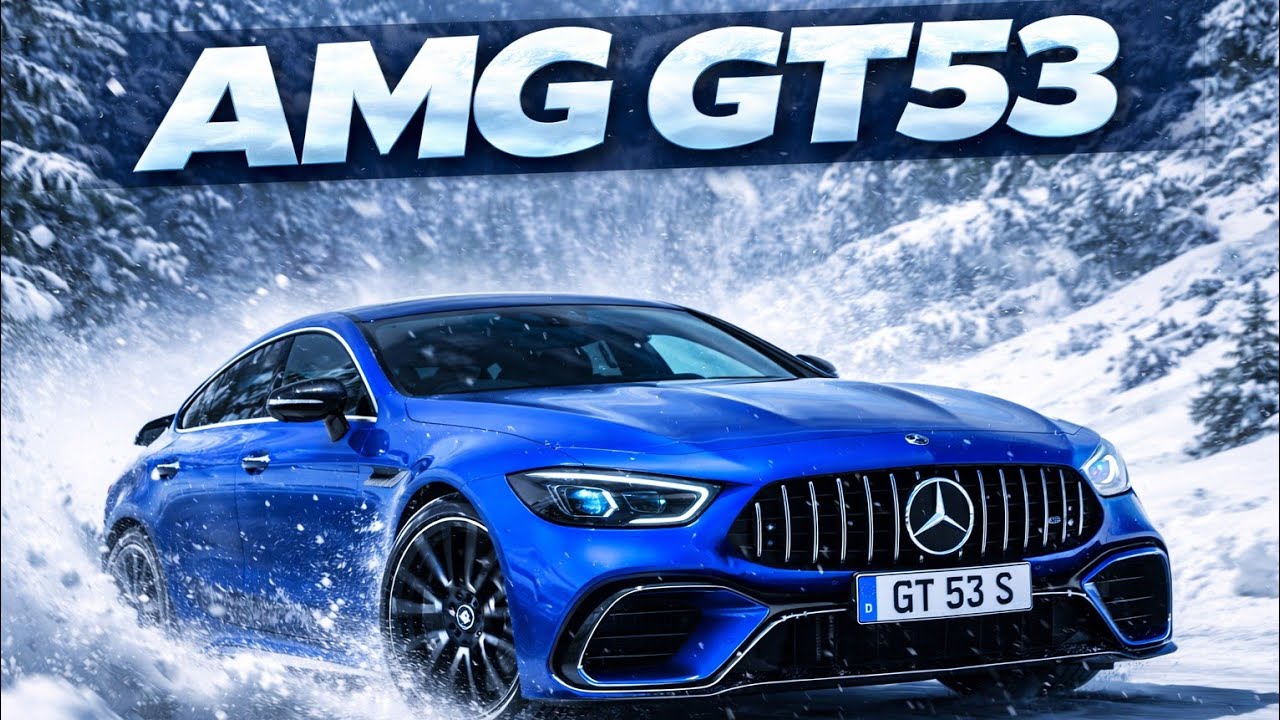 Driving a amg gt53 in Driving school 