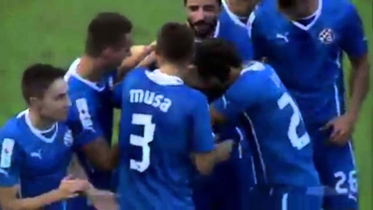 Gnk Dinamo Zagreb - Nk  Inter Zapre&scaron;ić (5 - 1) 25.7.2015. | Armin Hodžić amazing goal!