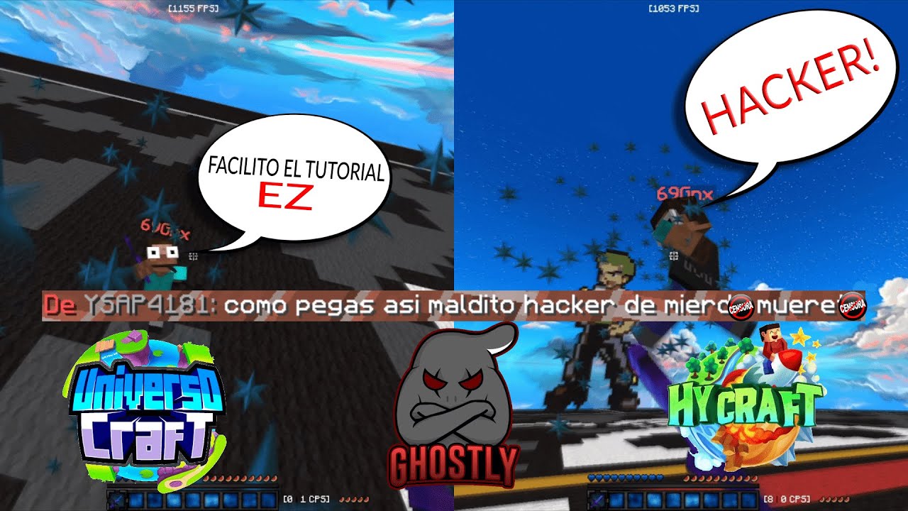 Me hago pasar por NOOB y luego activo los HACKS 👹 #3 | Minecraft PvP