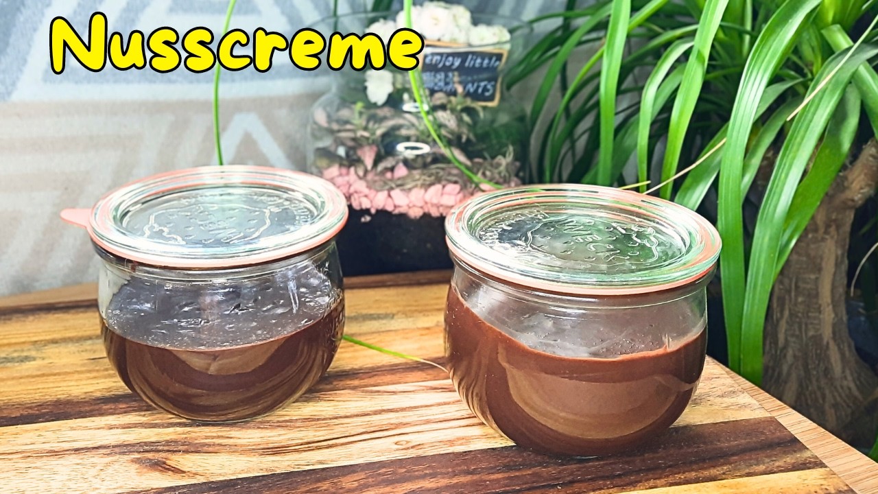 😋 Nusscreme, besser wie Nutella, einfach selbst gemacht  #127