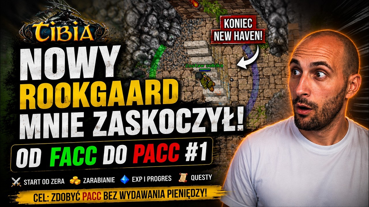 TIBIA: CZY DA SIĘ JESZCZE GRAĆ ZA DARMO? | OD FACC DO PACC #1
