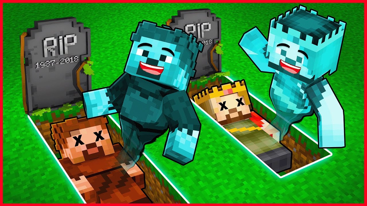 ARDA VE RÜZGAR ÖLDÜ SONRA HAYALET OLDULAR! 😱 - Minecraft
