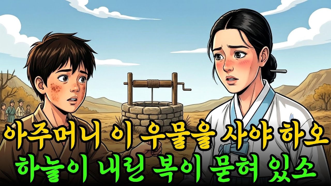 “저 30년 마른 우물을 사세요” 은비녀 하나로 기근을 막은 천재 아이의 정체 | 야담 | 야담과 옛날이야기 | 인생공감사연 | 전래동화 | 감동실화