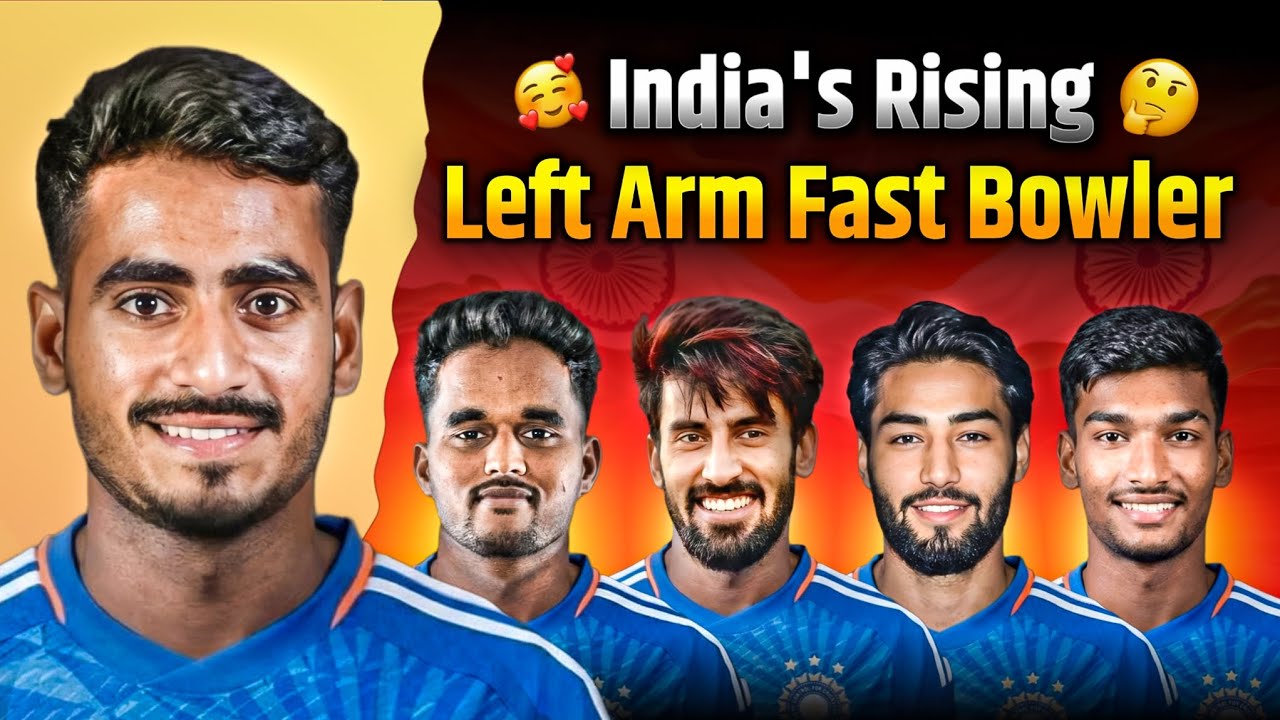Top 5 Emerging Left-Arm Fast Bowlers in Indian Domestic Cricket | Future Stars of India