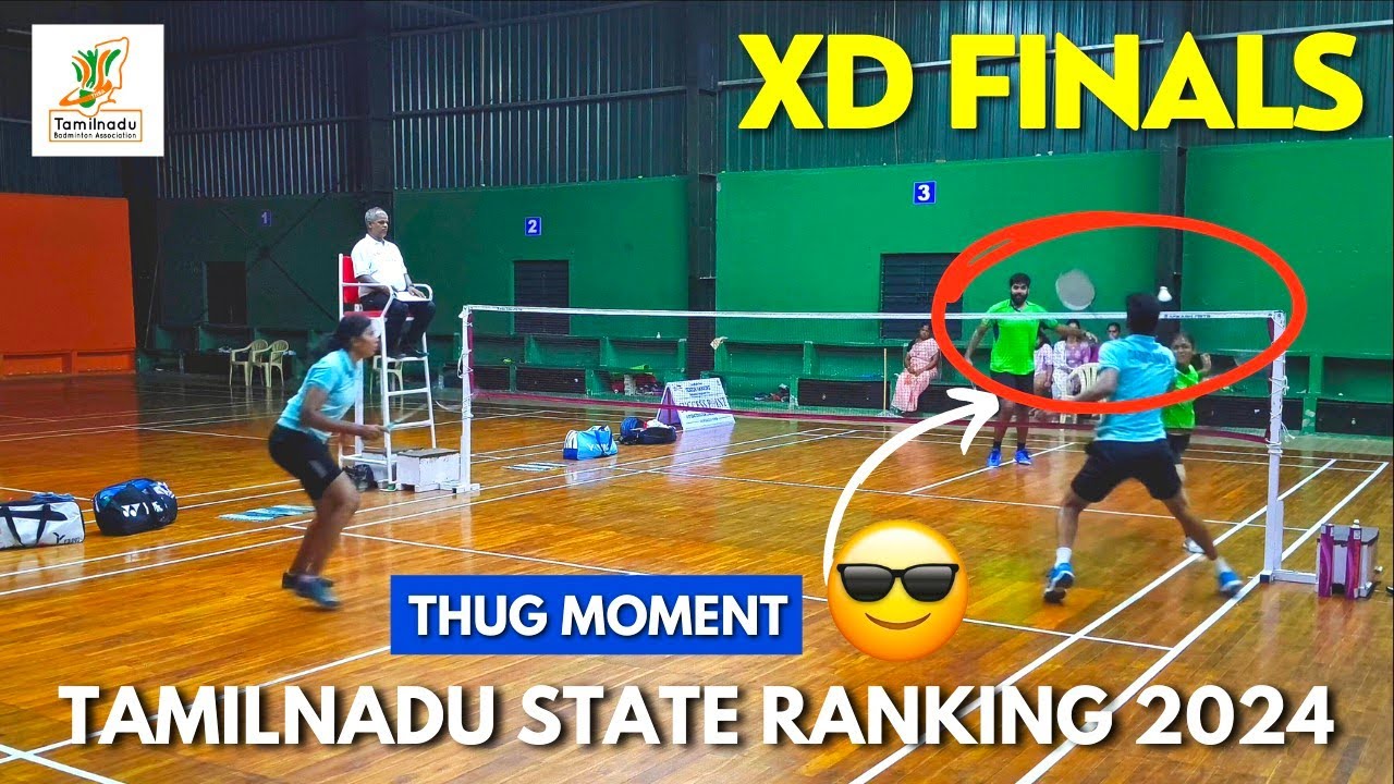 LOKESH/PRAVANTHIKA vs SARAVANAN/BALASHRI | XD FINALS | TN STATE RANKING BADMINTON TOURNAMENT 2024