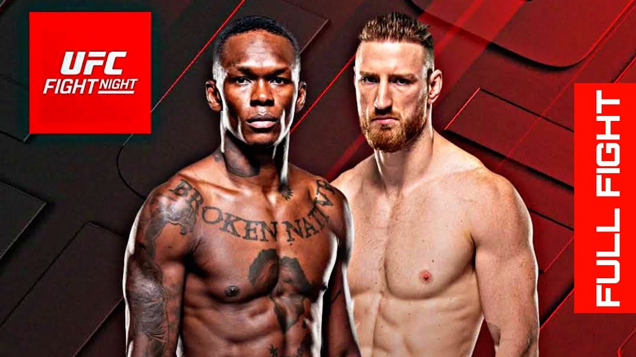 Israel Adesanya Vs Joe Pyfer | Full Fight | UFC Fight Night