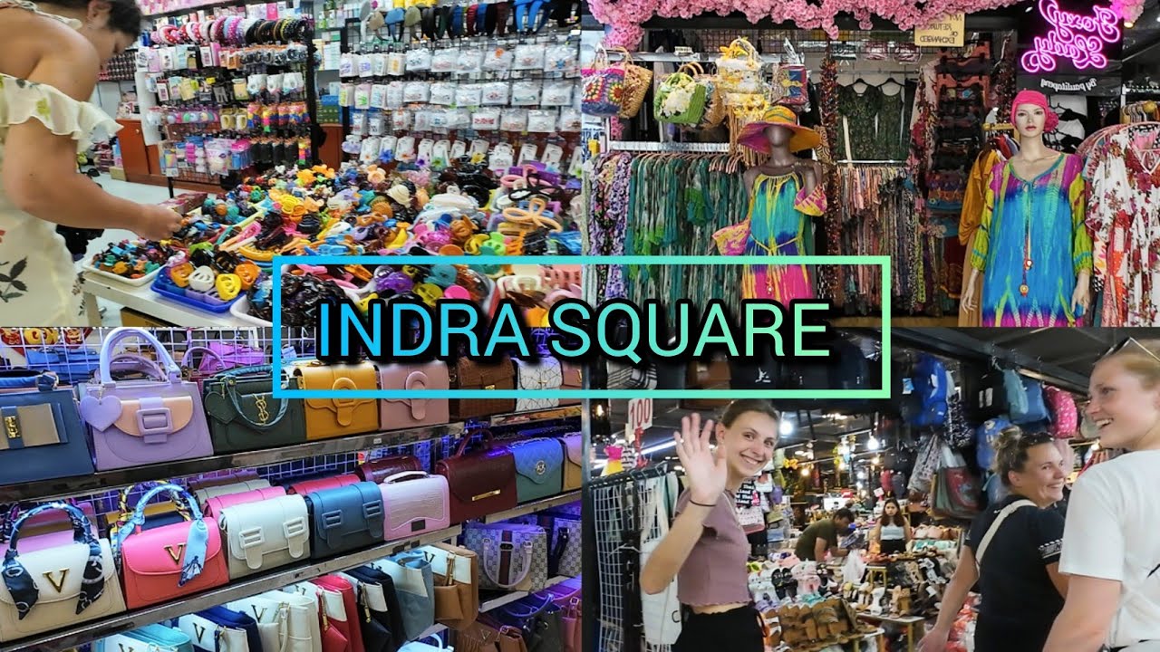 INDRA SQUARE Pratunam, Cheapest​ Shopping​ in Bangkok Thailand​ อินทรา สแควร์​ ประตูน้ำ​ 5/03/24