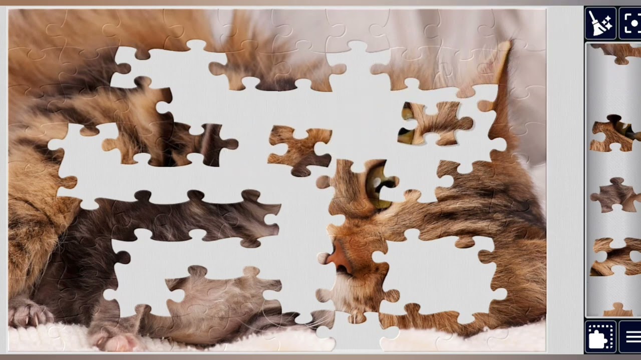 Mommy Cat & Kitten Cuddle 😻💞 jigsaw puzzle 🧩✨ @puzzlemaster1034 