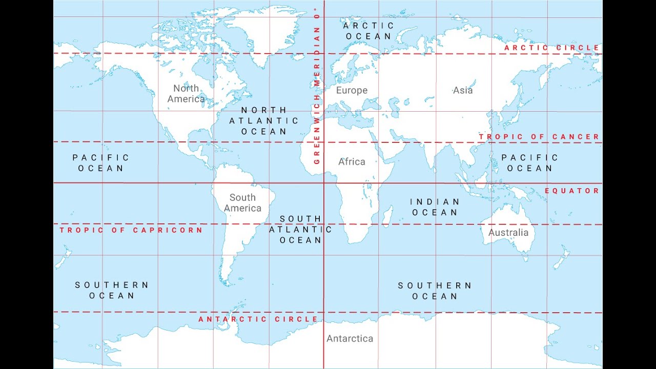 Africa. Poziția geografică. Țărmurile - lecție de geografie - geografia continentelor extra-europene