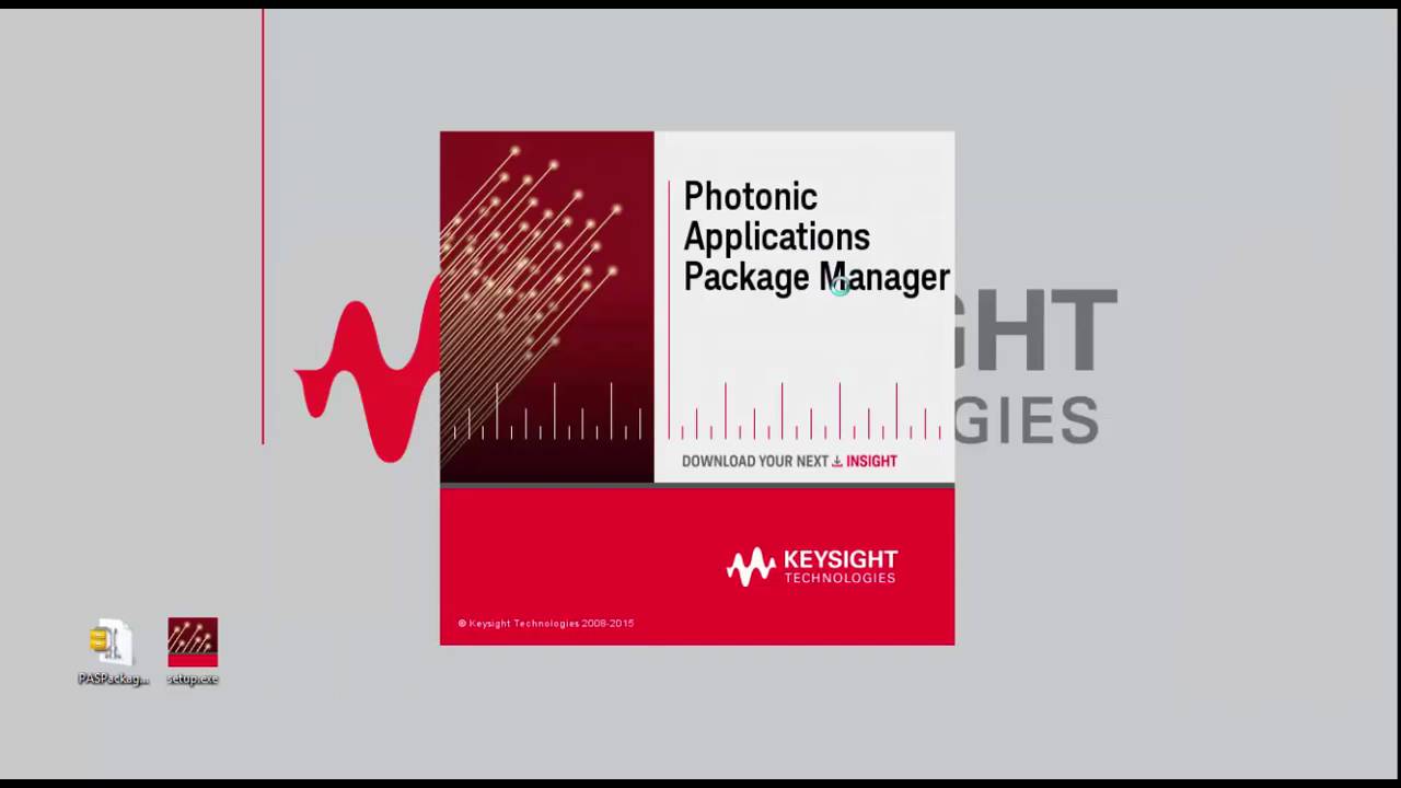 Photonic Application Package Manager - Keysight Technologies