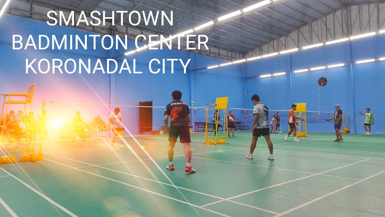 SMASHTOWN BADMINTON CENTER KORONADAL CITY QUEUING ( Zudoto/ Harvey vs Hale/ Vicente)