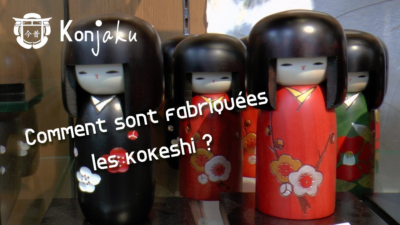 Comment sont fabriquées les kokeshi ?