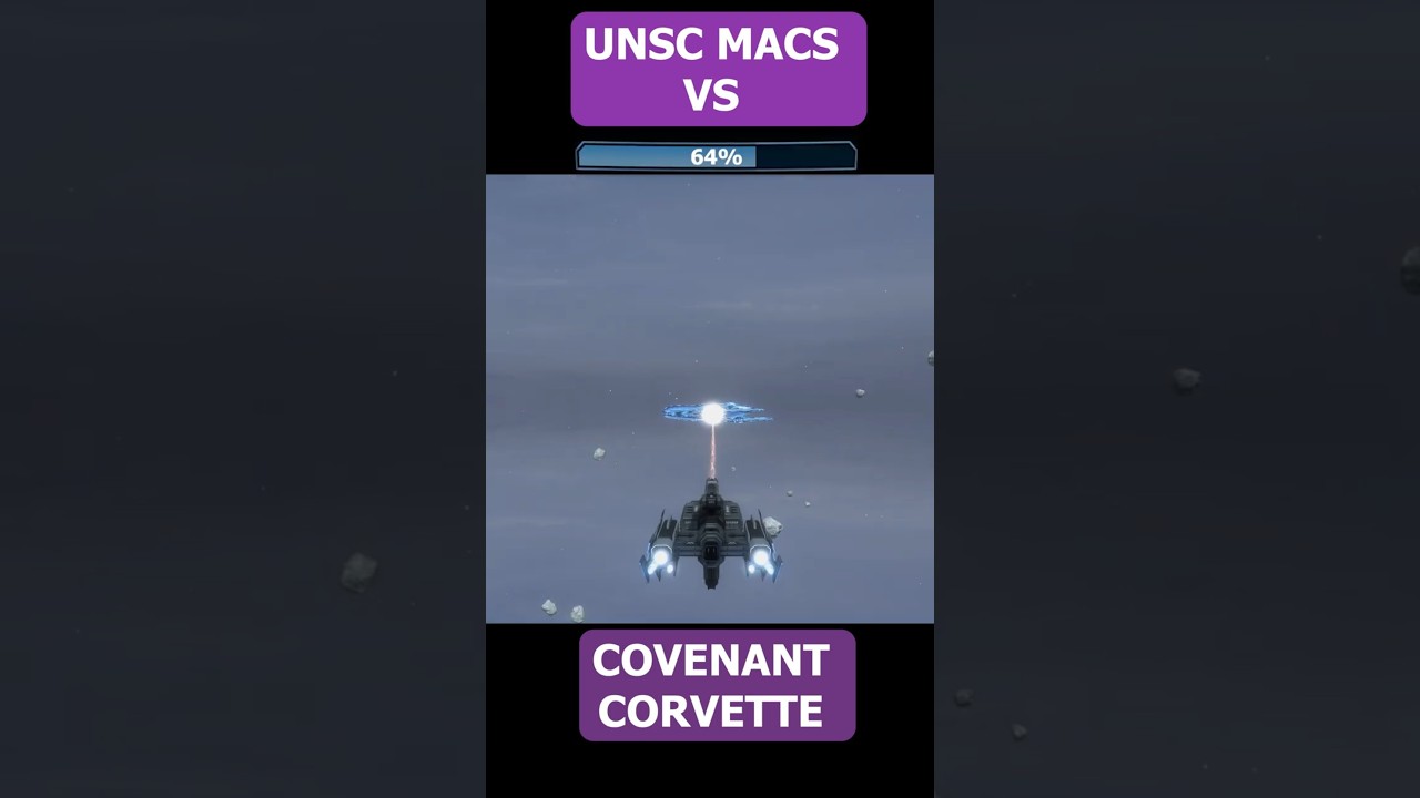 Which UNSC Ship Can Kill a Corvette?  #halopc #halolore #halo #gaming
