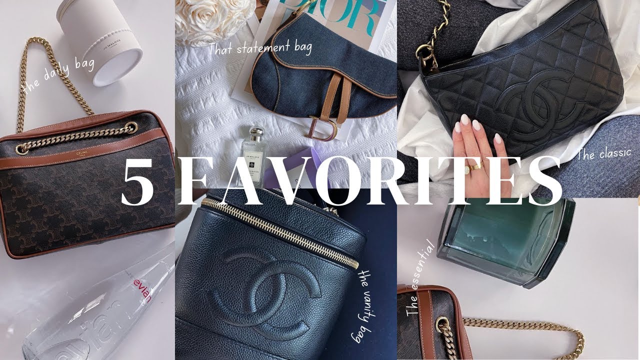 My Favorite Preloved Bags! Chanel, Dior, Celine & More!