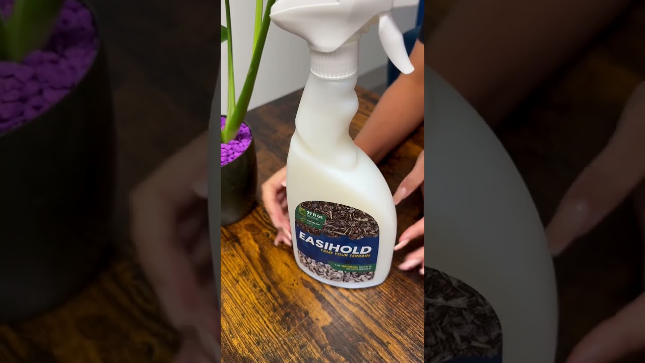 Seal Decorative Stones on Plant Pots with Easihold | Easy Garden DIY Hack